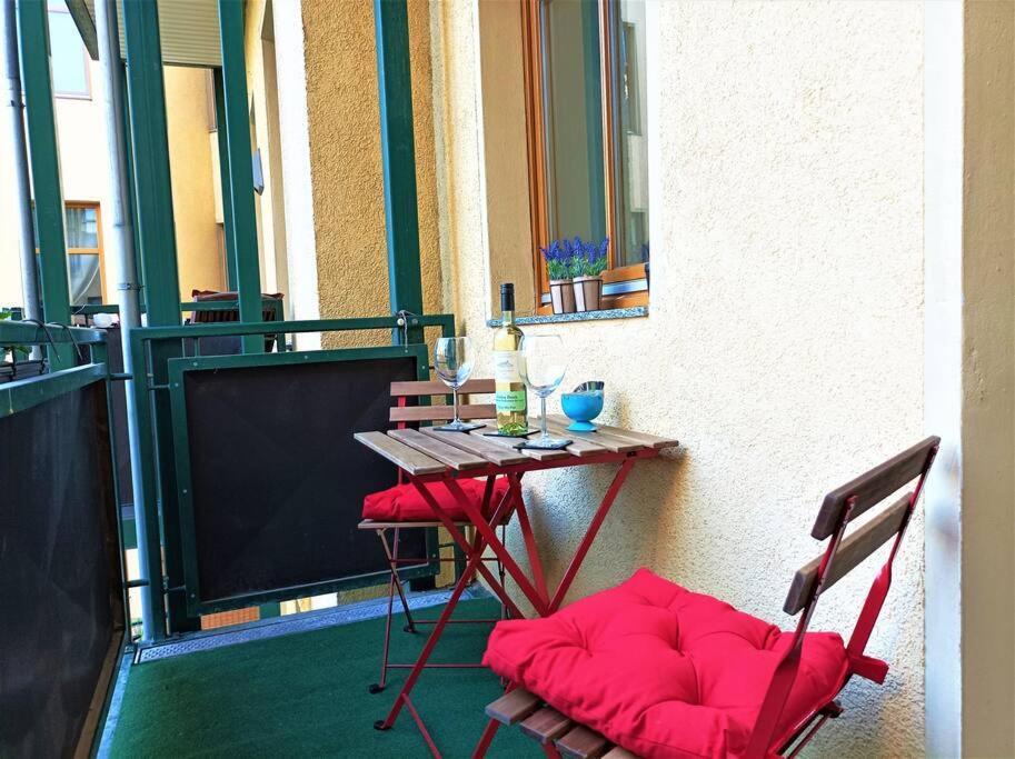 Modernes Apartment Mit Balkon 마그데부르크 외부 사진