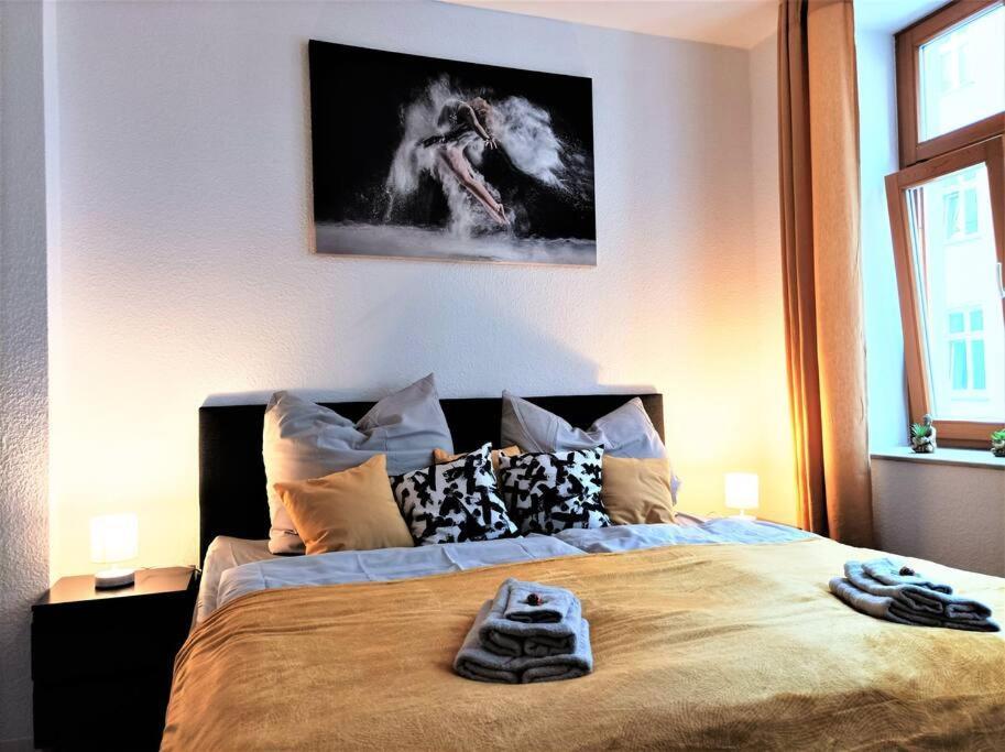 Modernes Apartment Mit Balkon 마그데부르크 외부 사진