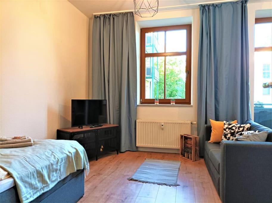 Modernes Apartment Mit Balkon 마그데부르크 외부 사진